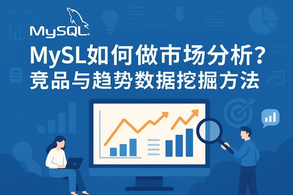 MySQL如何做市场分析？竞品与趋势数据挖掘方法