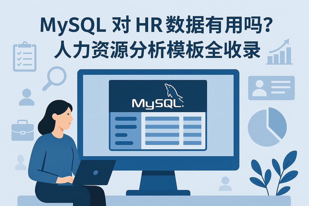 MySQL对HR数据有用吗？人力资源分析模板全收录