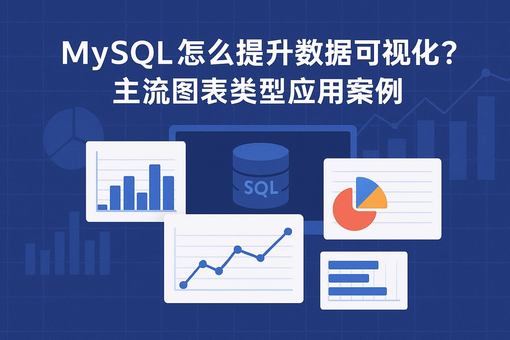 MySQL怎么提升数据可视化？主流图表类型应用案例