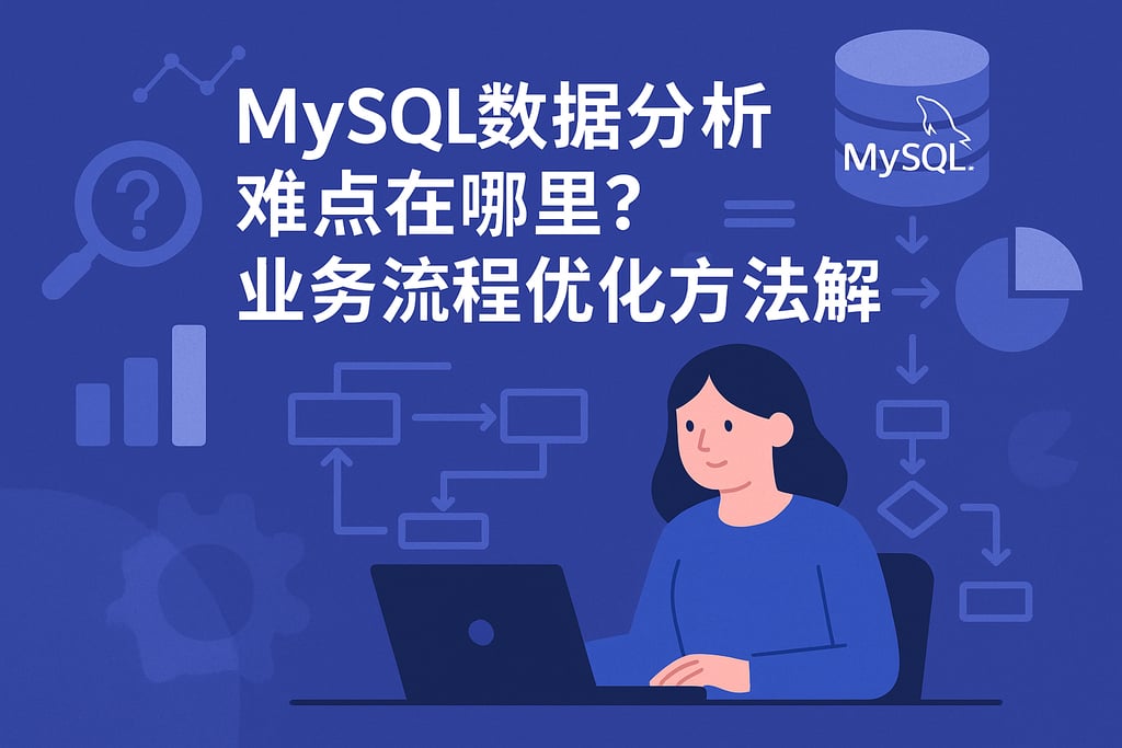 MySQL数据分析难点在哪里？业务流程优化方法详解