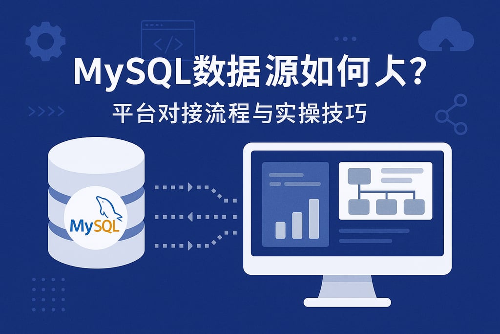 MySQL数据源如何接入？平台对接流程与实操技巧