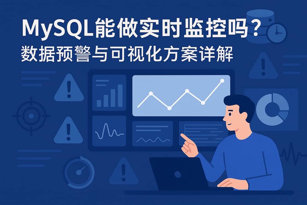 MySQL能做实时监控吗？数据预警与可视化方案详解