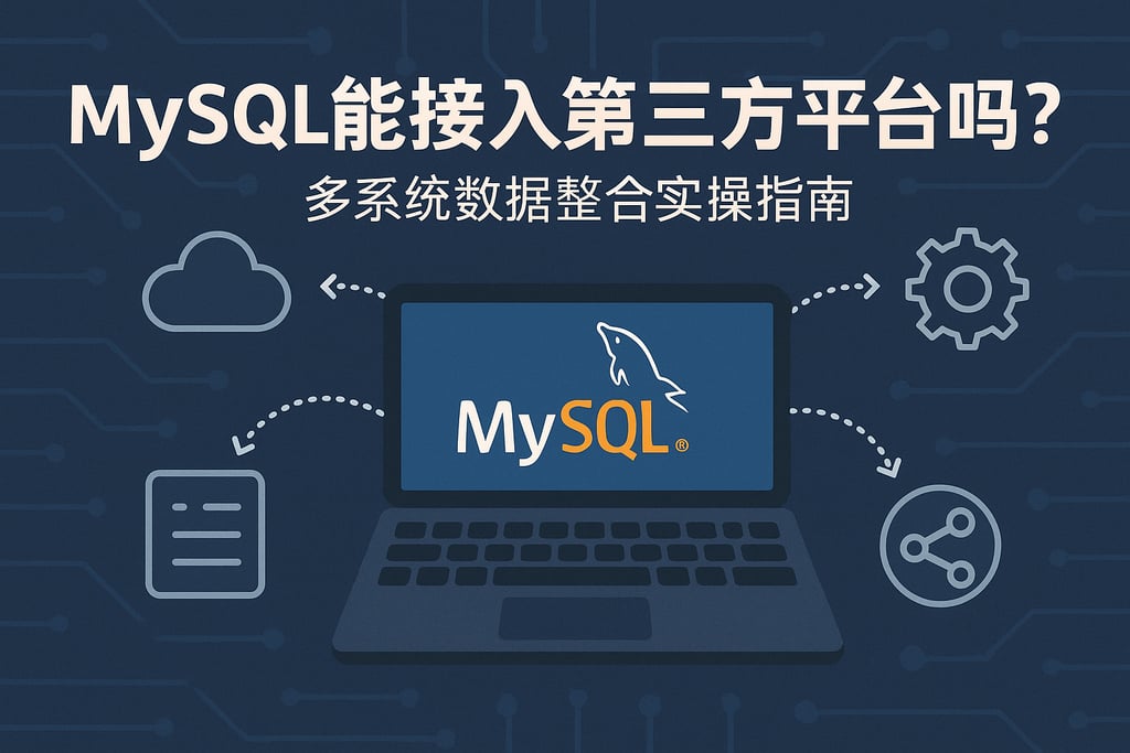 MySQL能接入第三方平台吗？多系统数据整合实操指南