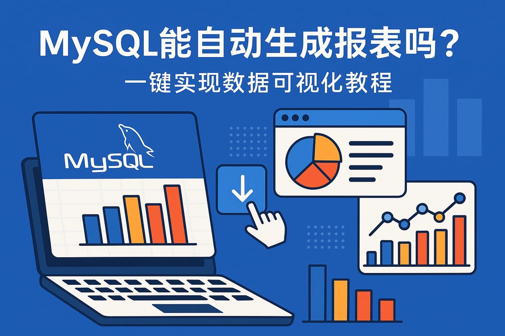 MySQL能自动生成报表吗？一键实现数据可视化教程