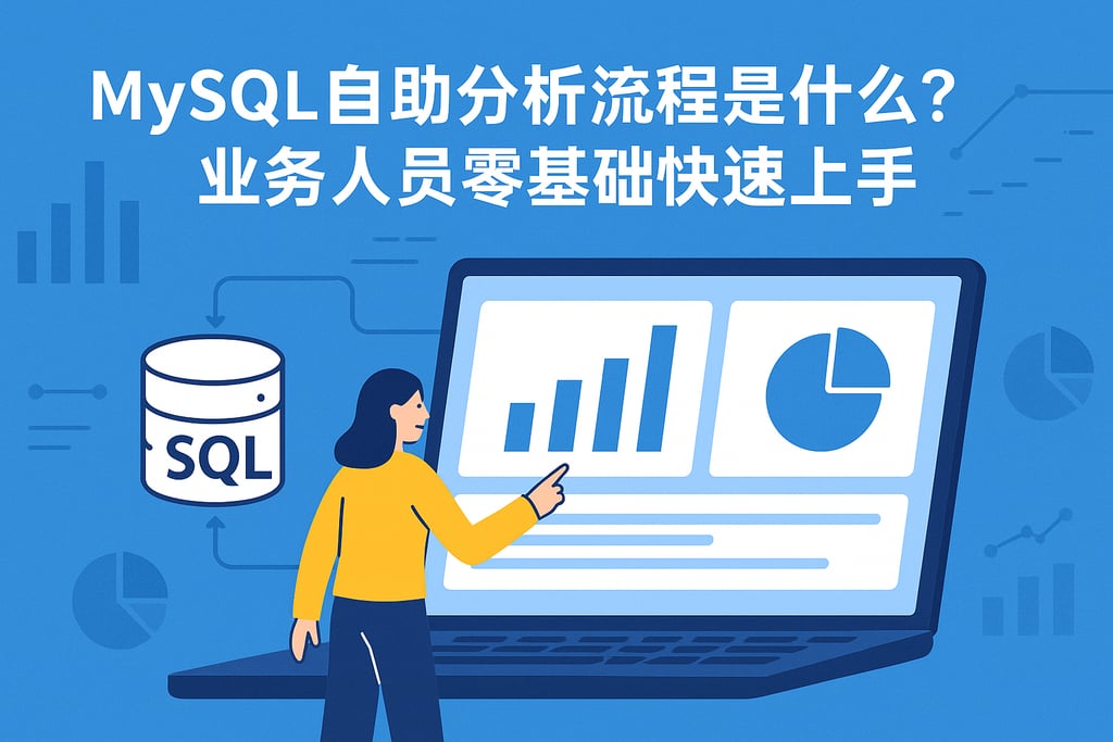 MySQL自助分析流程是什么？业务人员零基础快速上手