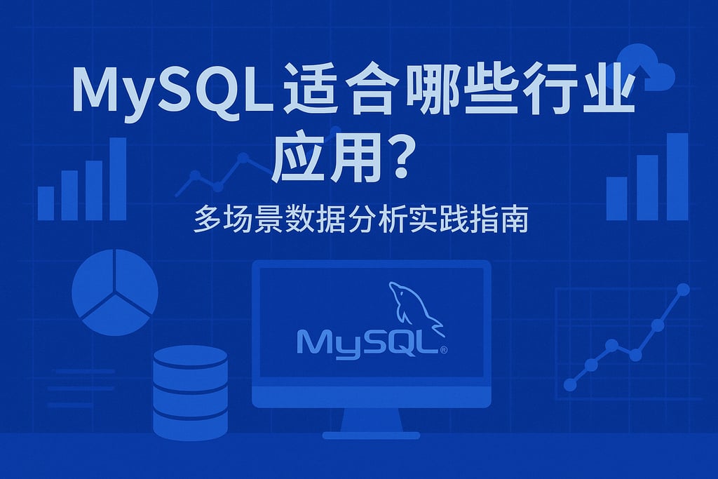 MySQL适合哪些行业应用？多场景数据分析实践指南
