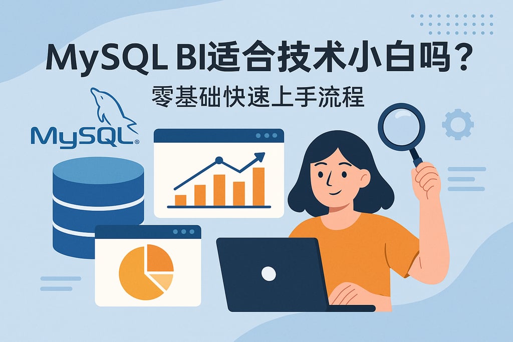 mysqlBI适合技术小白吗？零基础快速上手流程