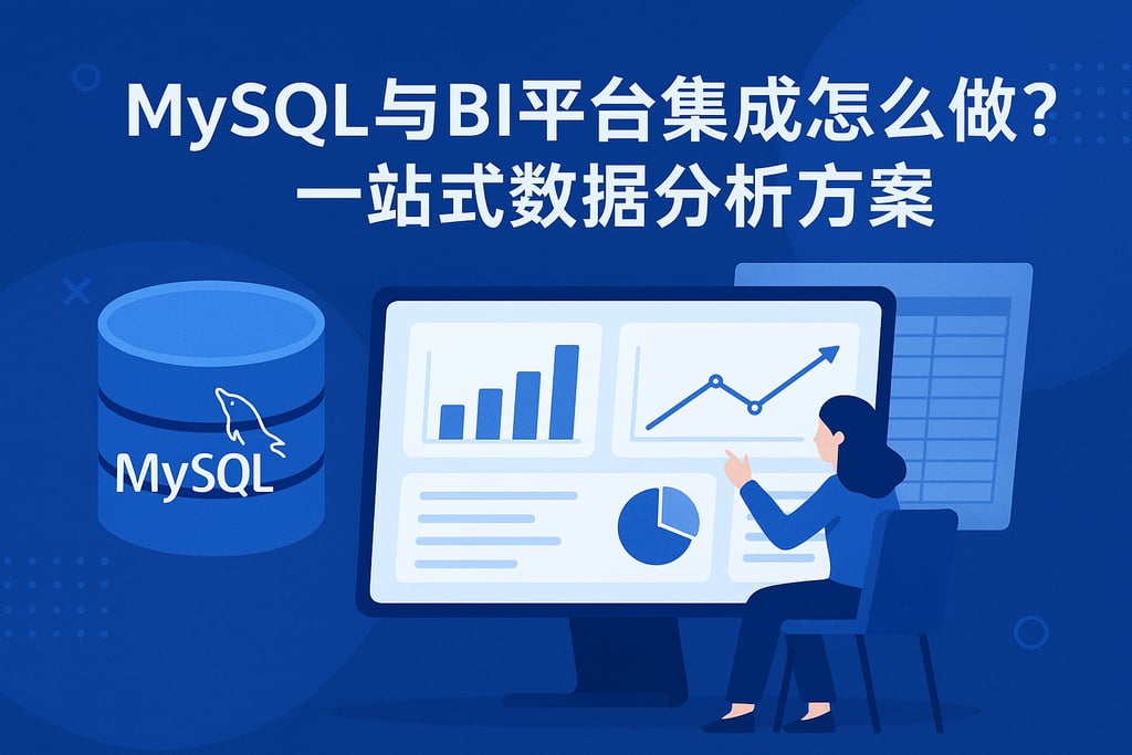 mysql与BI平台集成怎么做？一站式数据分析方案