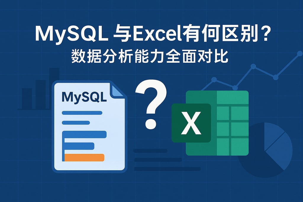 mysql与Excel有何区别？数据分析能力全面对比