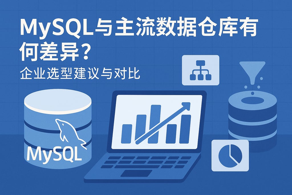mysql与主流数据仓库有何差异？企业选型建议与对比