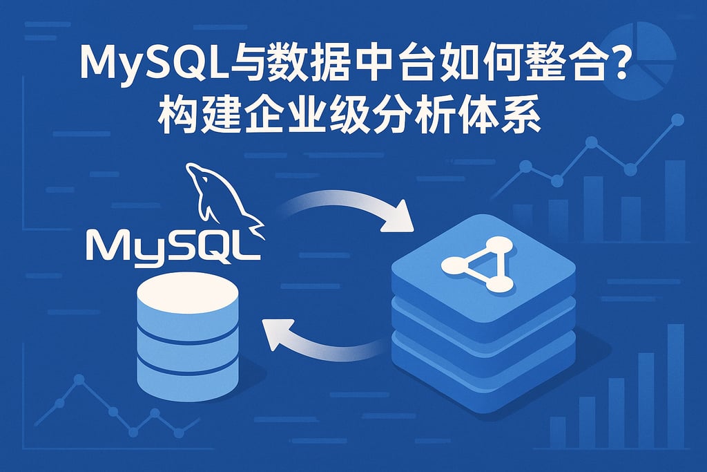 mysql与数据中台如何整合？构建企业级分析体系