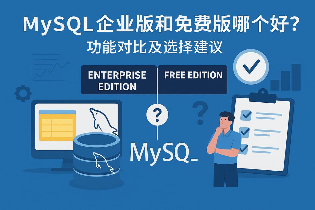 mysql企业版和免费版哪个好？功能对比及选择建议