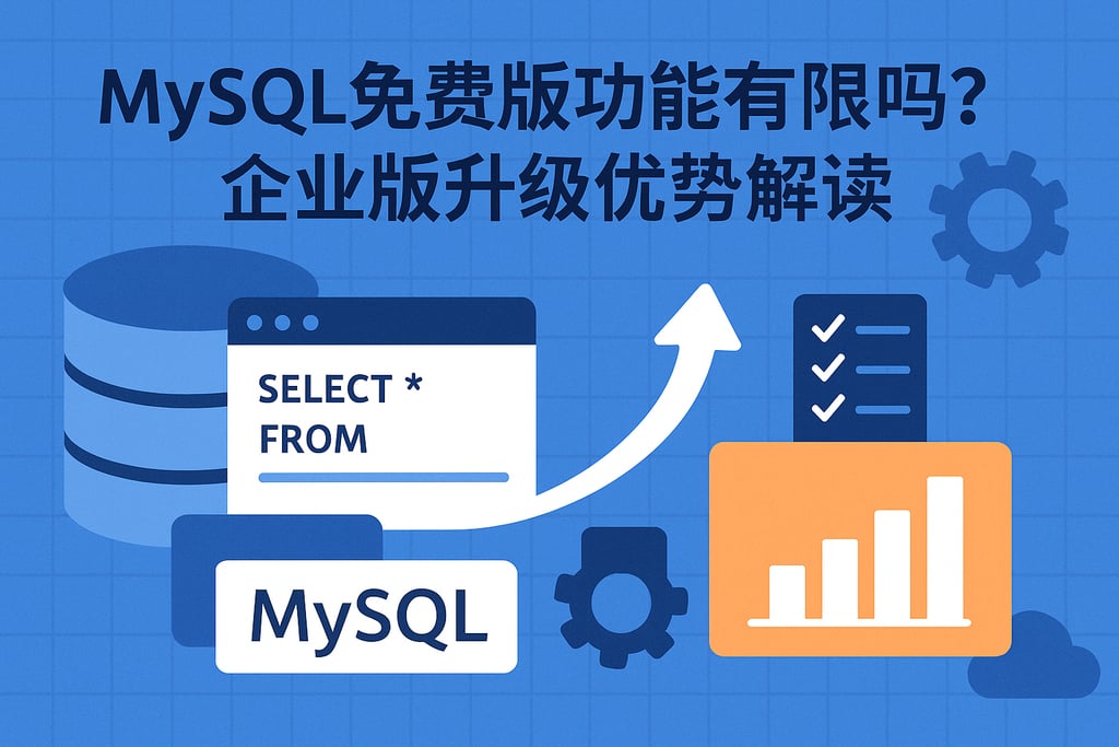 mysql免费版功能有限吗？企业版升级优势解读