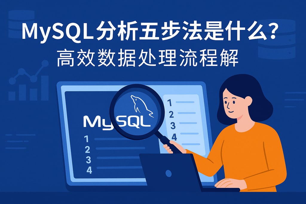mysql分析五步法是什么？高效数据处理流程详解