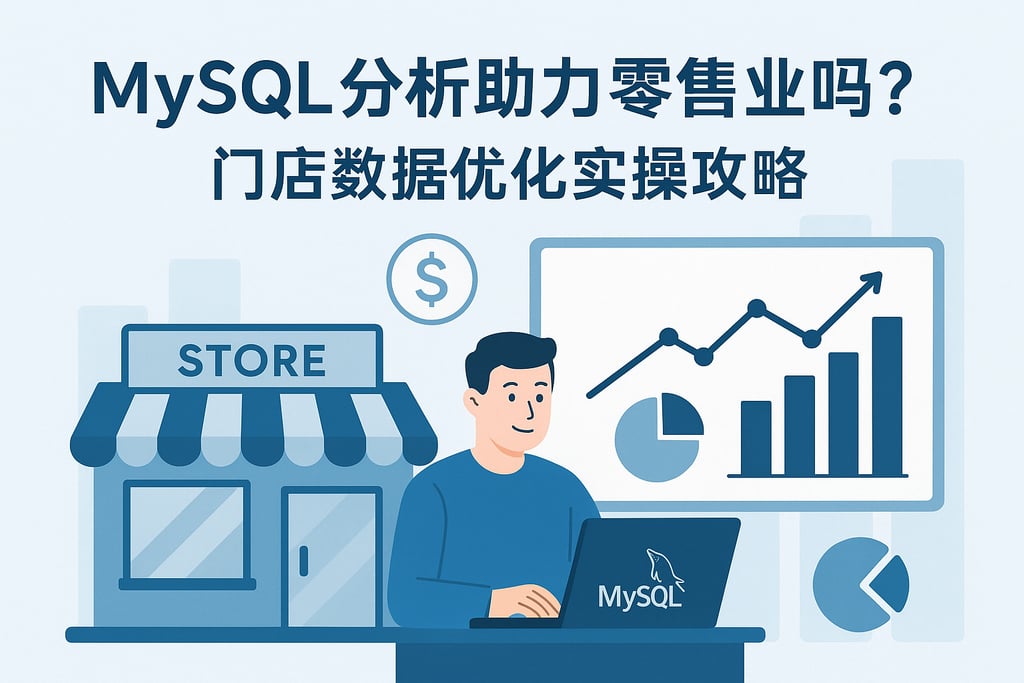mysql分析助力零售业吗？门店数据优化实操攻略