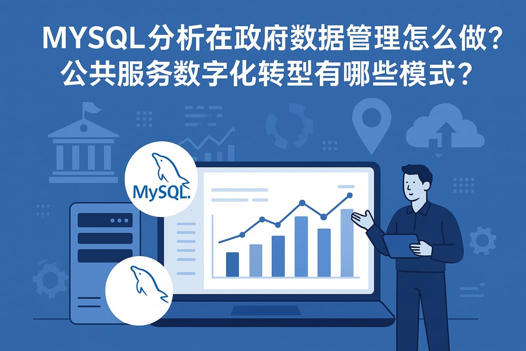 mysql分析在政府数据管理怎么做？公共服务数字化转型有哪些模式？