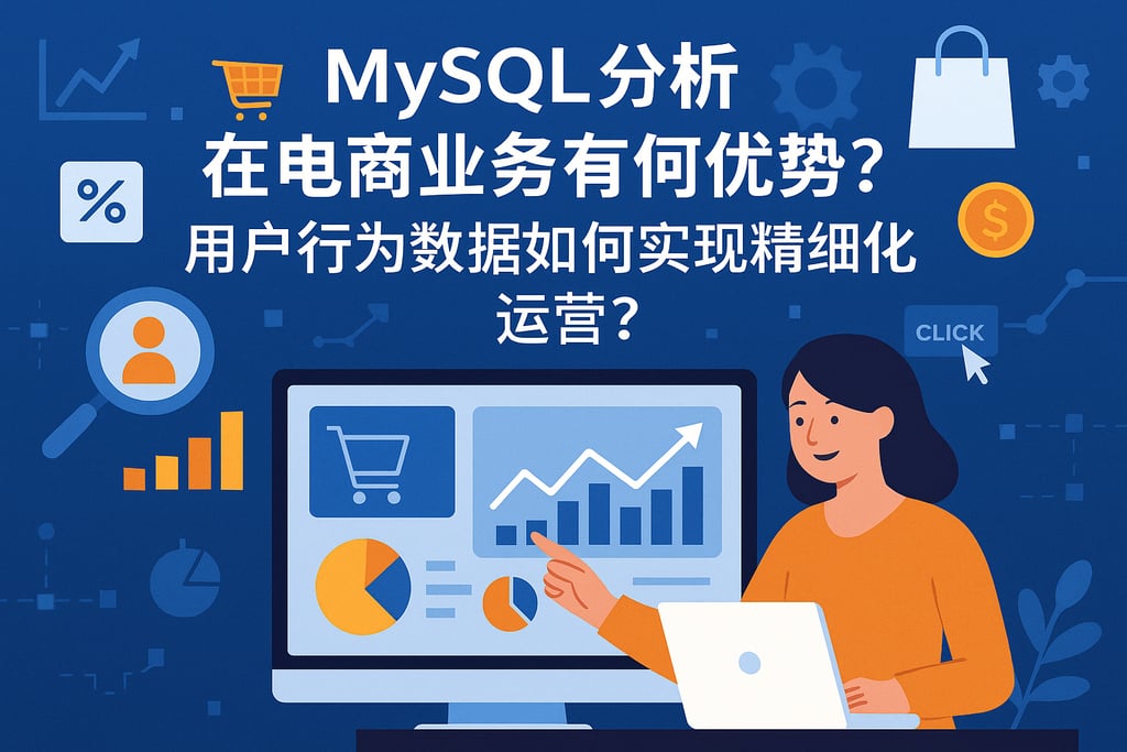 mysql分析在电商业务有何优势？用户行为数据如何实现精细化运营？