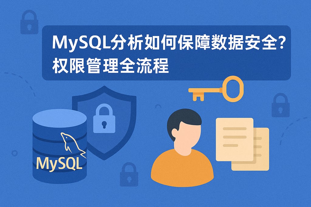mysql分析如何保障数据安全？权限管理全流程