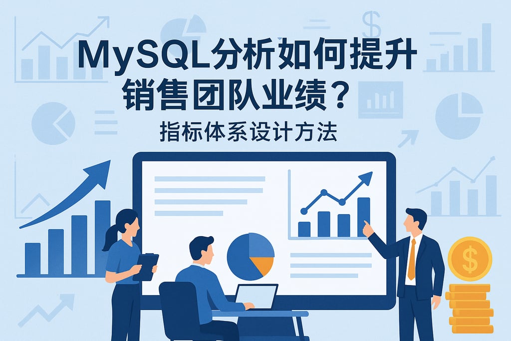 mysql分析如何提升销售团队业绩？指标体系设计方法