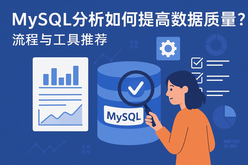 mysql分析如何提高数据质量？流程与工具推荐