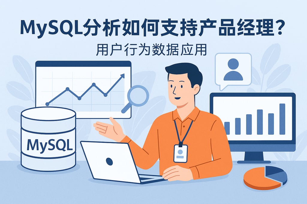mysql分析如何支持产品经理？用户行为数据应用