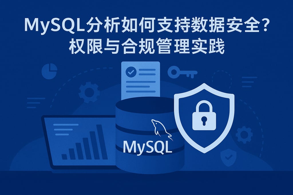 mysql分析如何支持数据安全？权限与合规管理实践