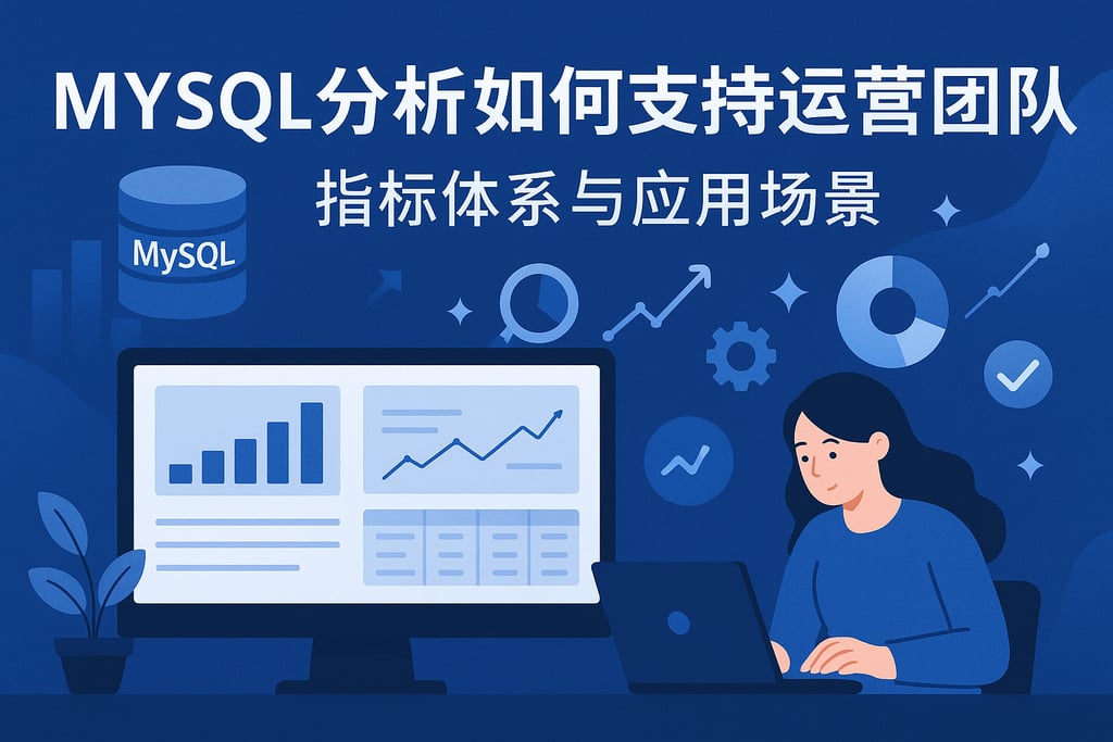 mysql分析如何支持运营团队？指标体系与应用场景