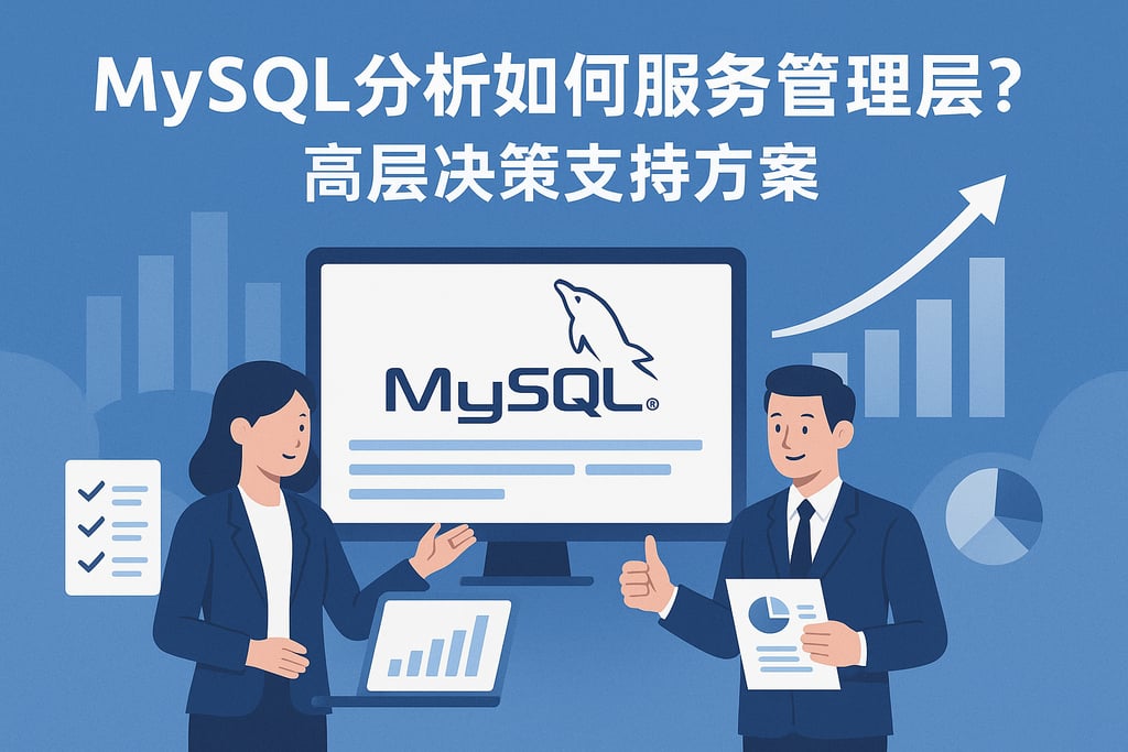 mysql分析如何服务管理层？高层决策支持方案