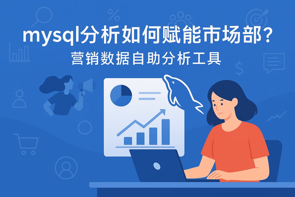 mysql分析如何赋能市场部？营销数据自助分析工具