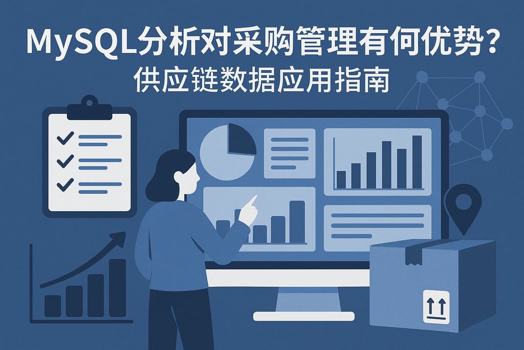 mysql分析对采购管理有何优势？供应链数据应用指南