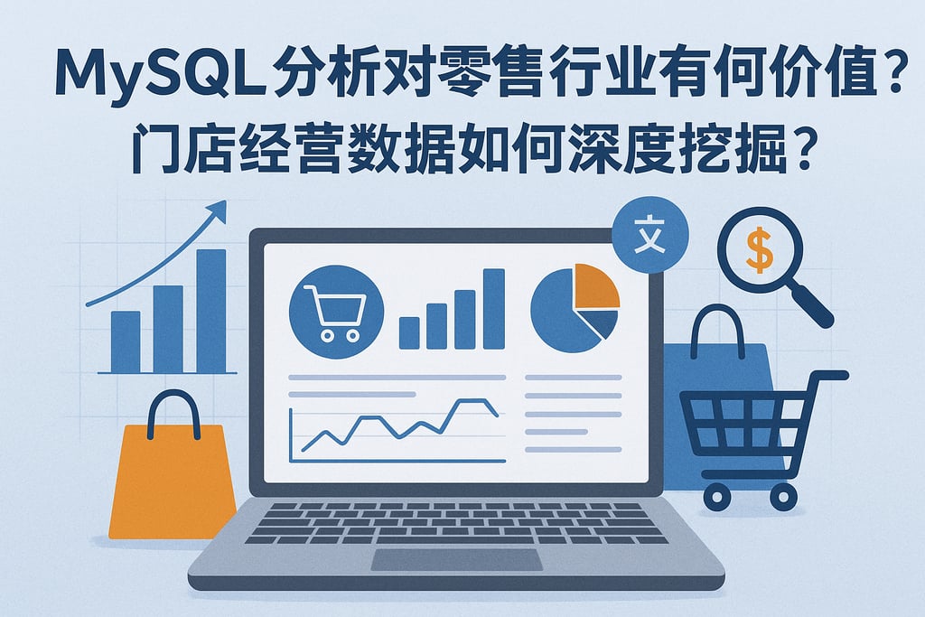 mysql分析对零售行业有何价值？门店经营数据如何深度挖掘？