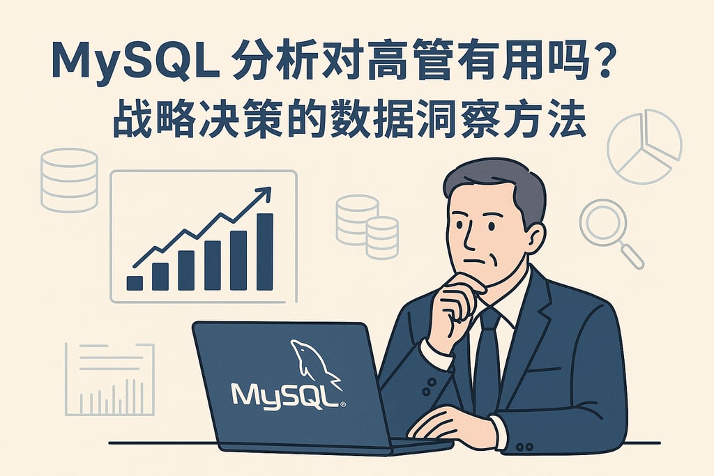 mysql分析对高管有用吗？战略决策数据洞察方法