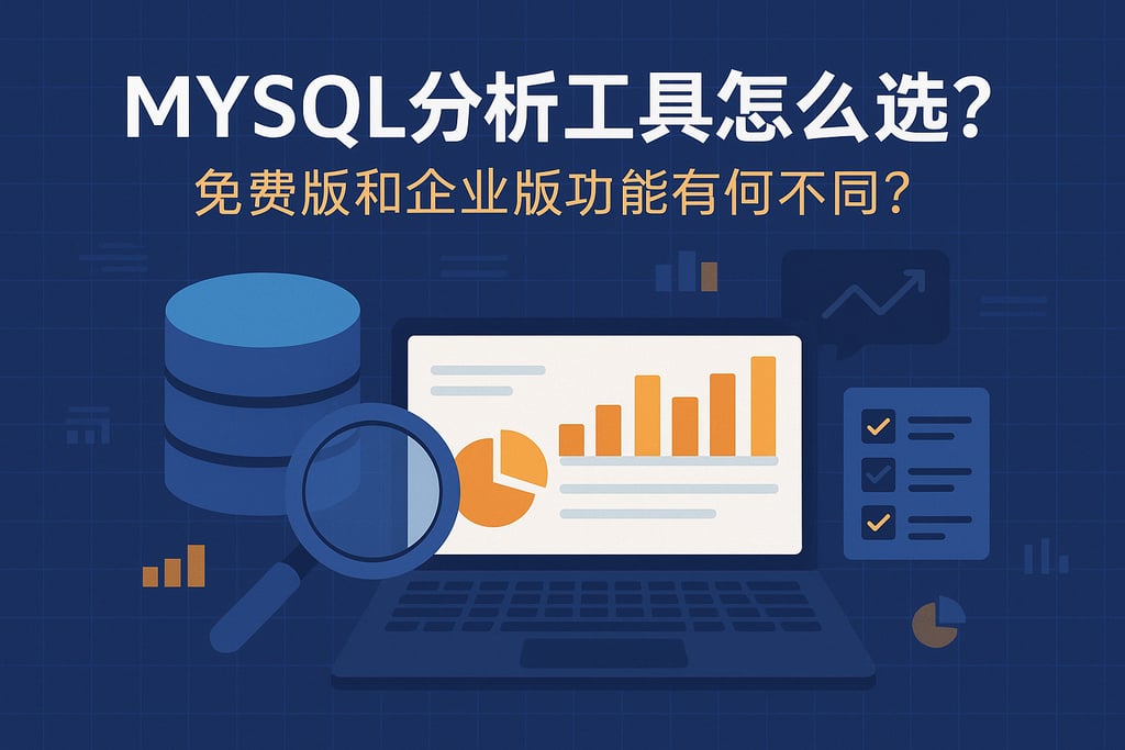 mysql分析工具怎么选？免费版和企业版功能有何不同？