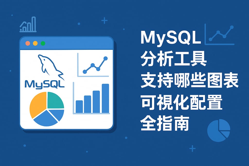 mysql分析工具支持哪些图表？可视化配置全指南