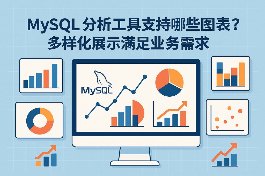 mysql分析工具支持哪些图表？多样化展示满足业务需求