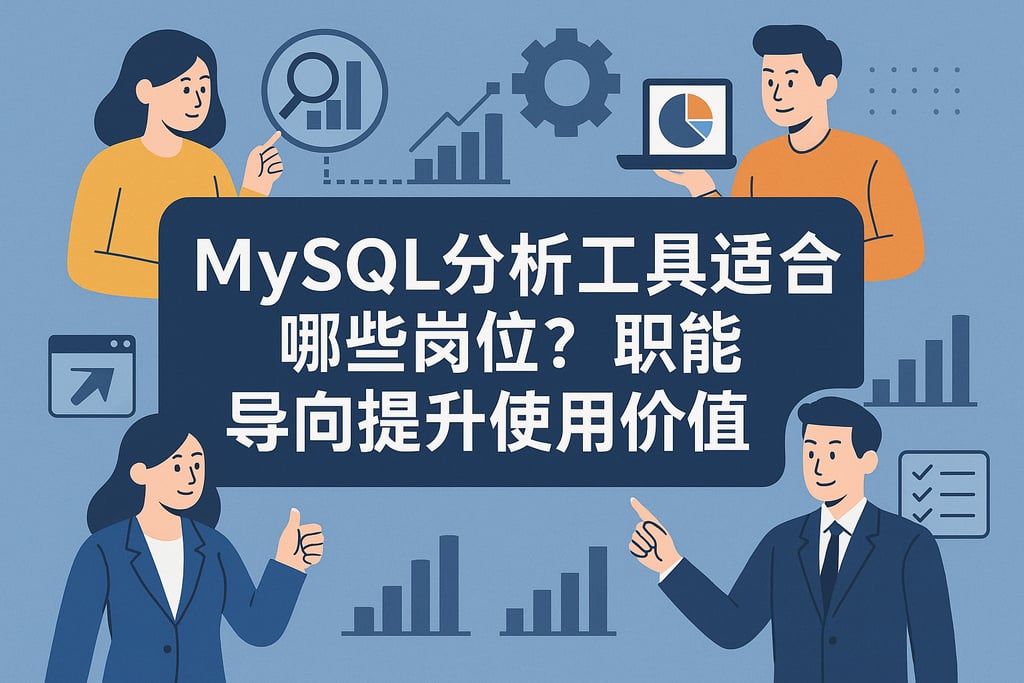 mysql分析工具适合哪些岗位？职能导向提升使用价值