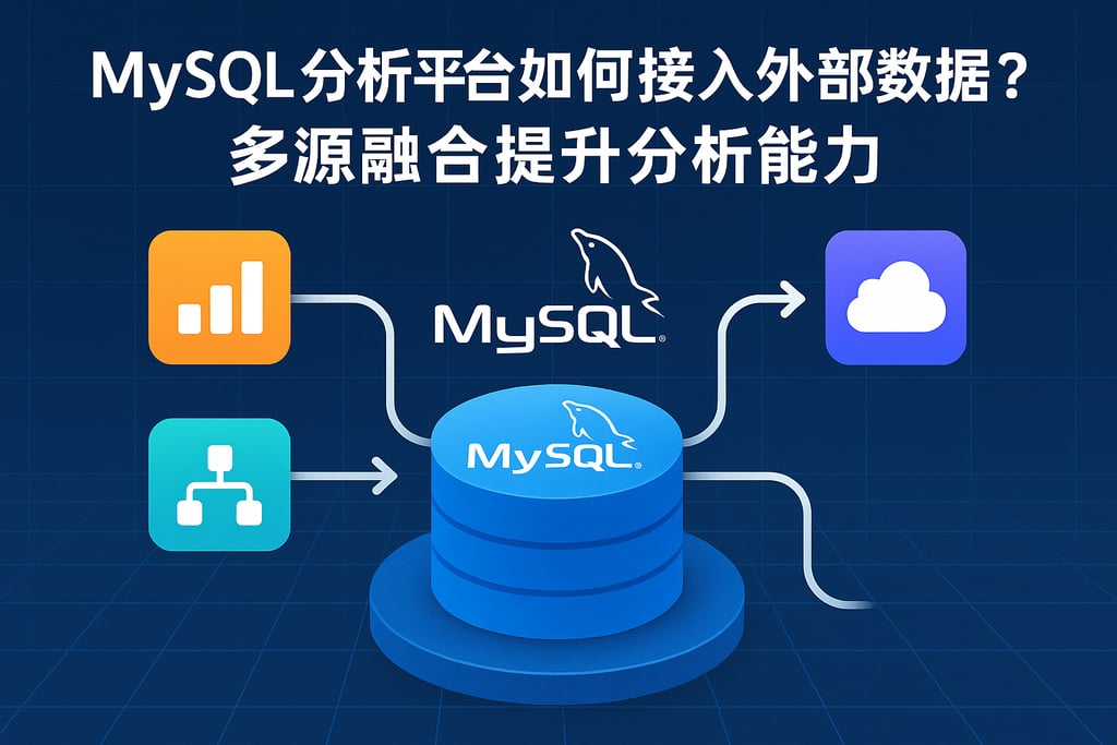 mysql分析平台如何接入外部数据？多源融合提升分析能力