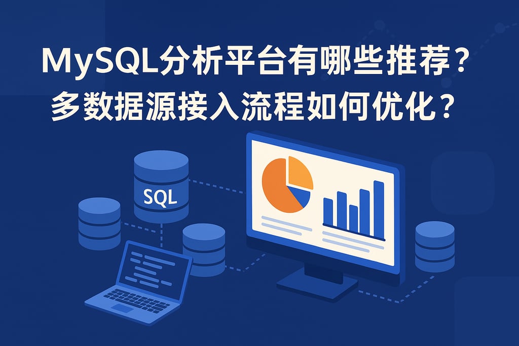 mysql分析平台有哪些推荐？多数据源接入流程如何优化？