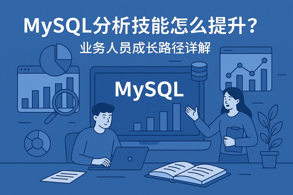 mysql分析技能怎么提升？业务人员成长路径详解