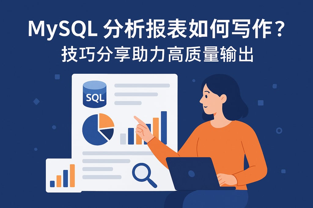 mysql分析报表如何写作？技巧分享助力高质量输出