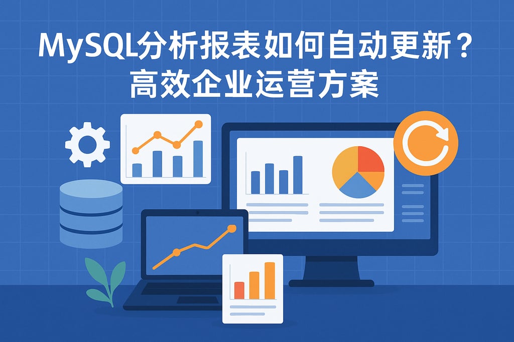 mysql分析报表如何自动更新？高效企业运营方案