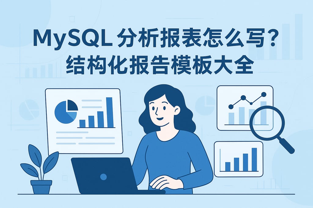 mysql分析报表怎么写？结构化报告模板大全