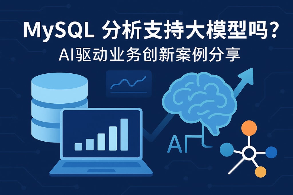 mysql分析支持大模型吗？AI驱动业务创新案例分享