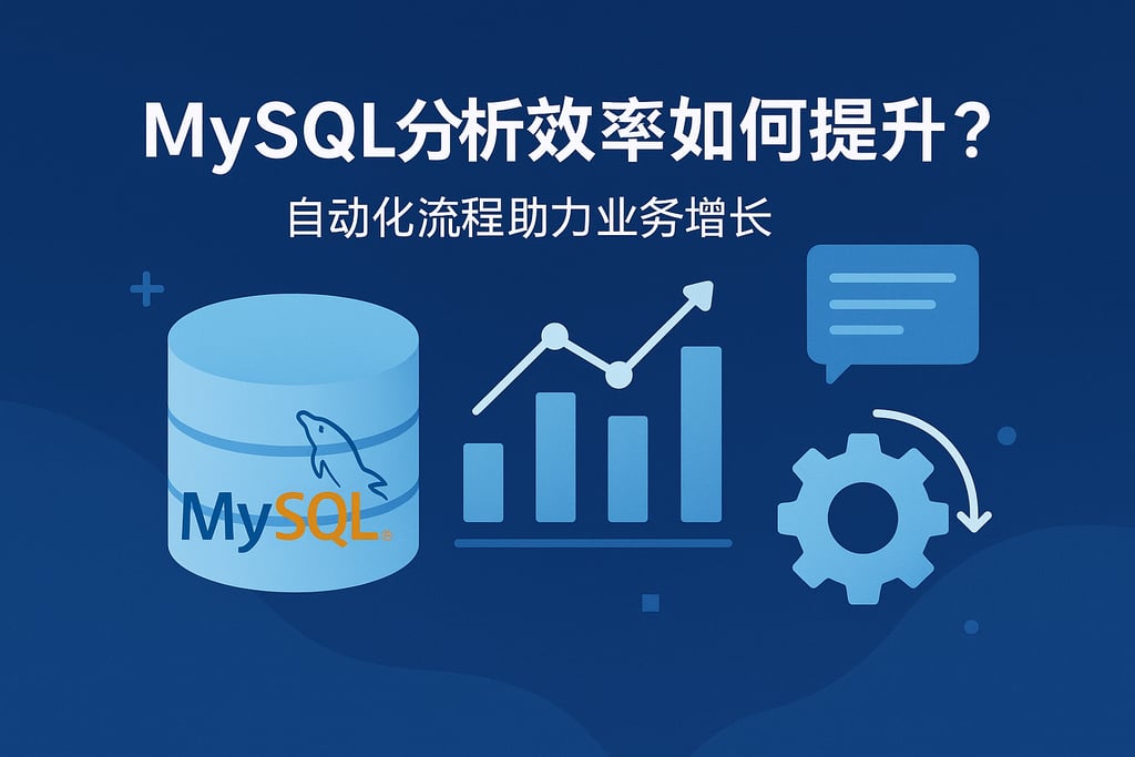 mysql分析效率如何提升？自动化流程助力业务增长