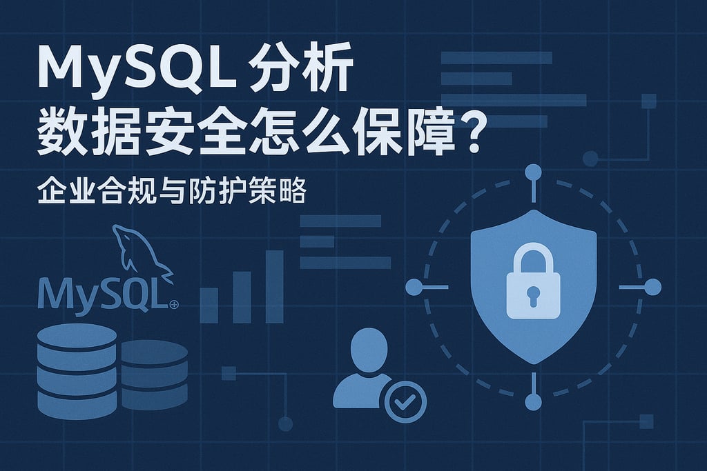 mysql分析数据安全怎么保障？企业合规与防护策略