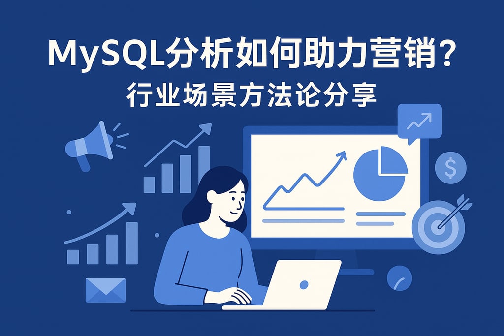mysql分析是如何助力营销的？行业场景方法论分享