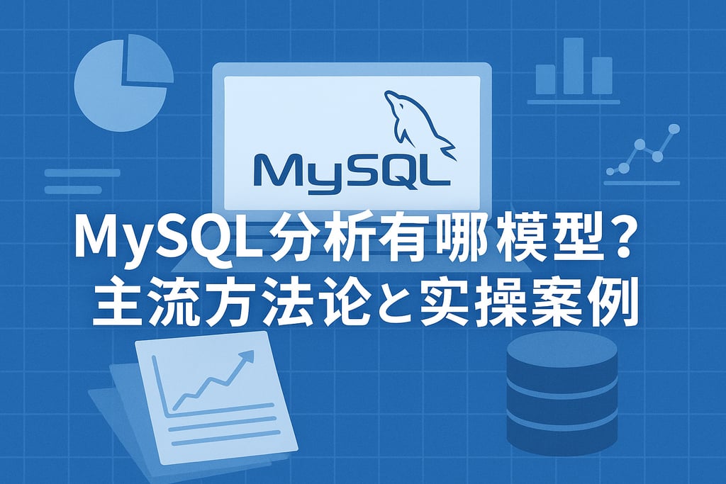 mysql分析有哪些模型？主流方法论与实操案例