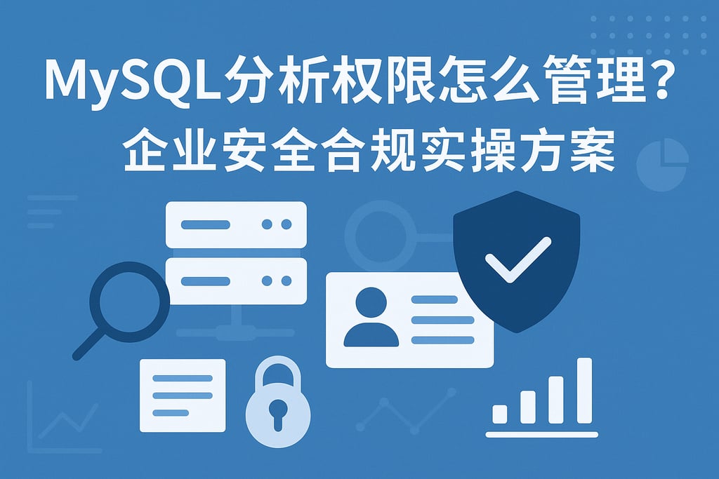 mysql分析权限怎么管理？企业安全合规实操方案