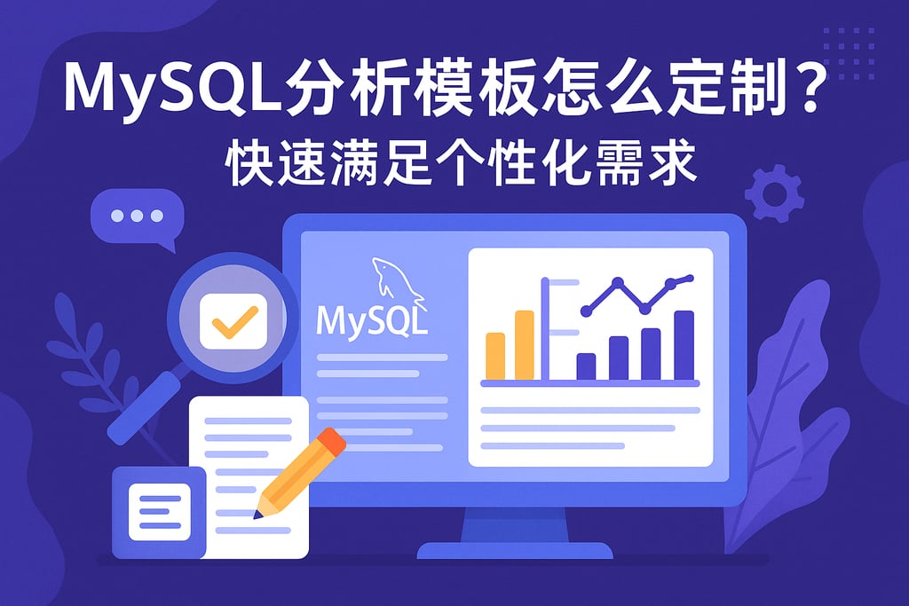 mysql分析模板怎么定制？快速满足个性化需求