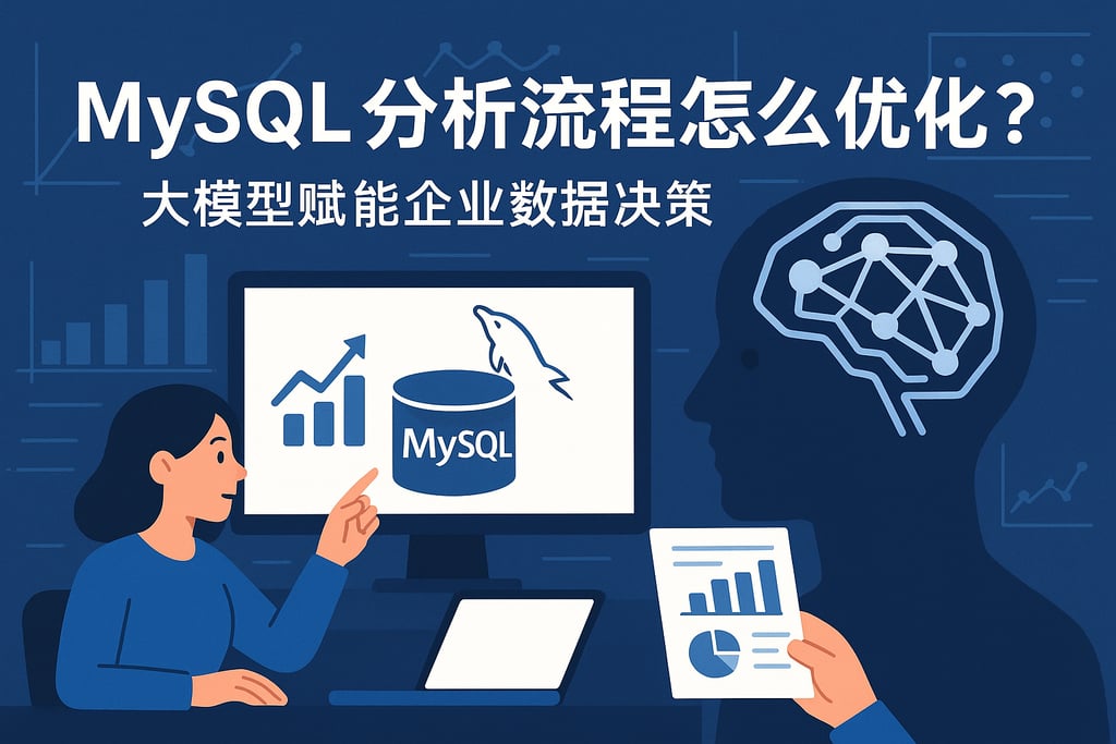 mysql分析流程怎么优化？大模型赋能企业数据决策